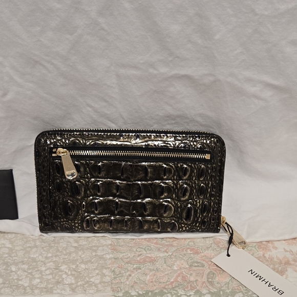 Brahmin Suri Wallet in Onyx Melbourne. NWT. - Picture 5 of 16